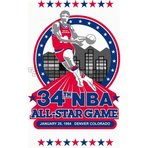 NBA All Star Game T-shirts Iron On Transfers N875 - Click Image to Close